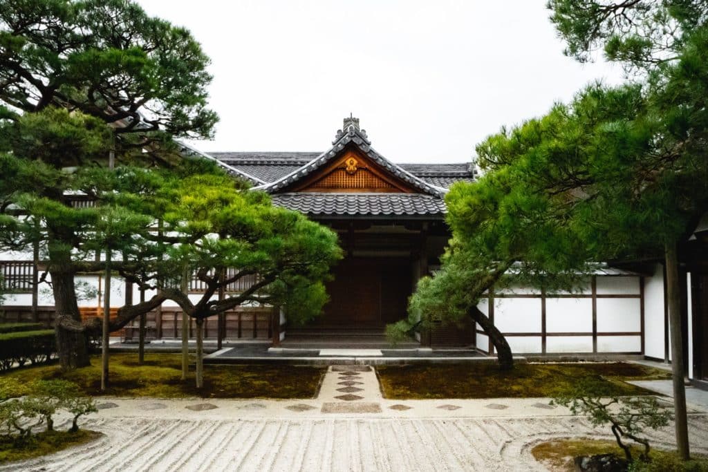 historischer Tempel in Japan