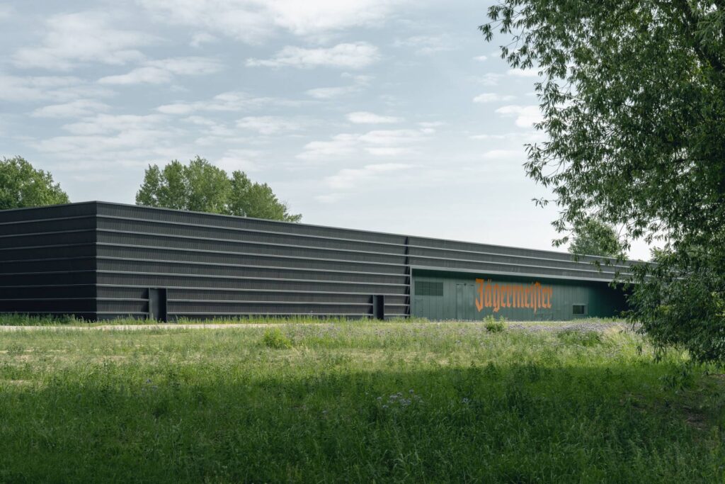 Jägermeister new barrel house in Kamenz overall vuew